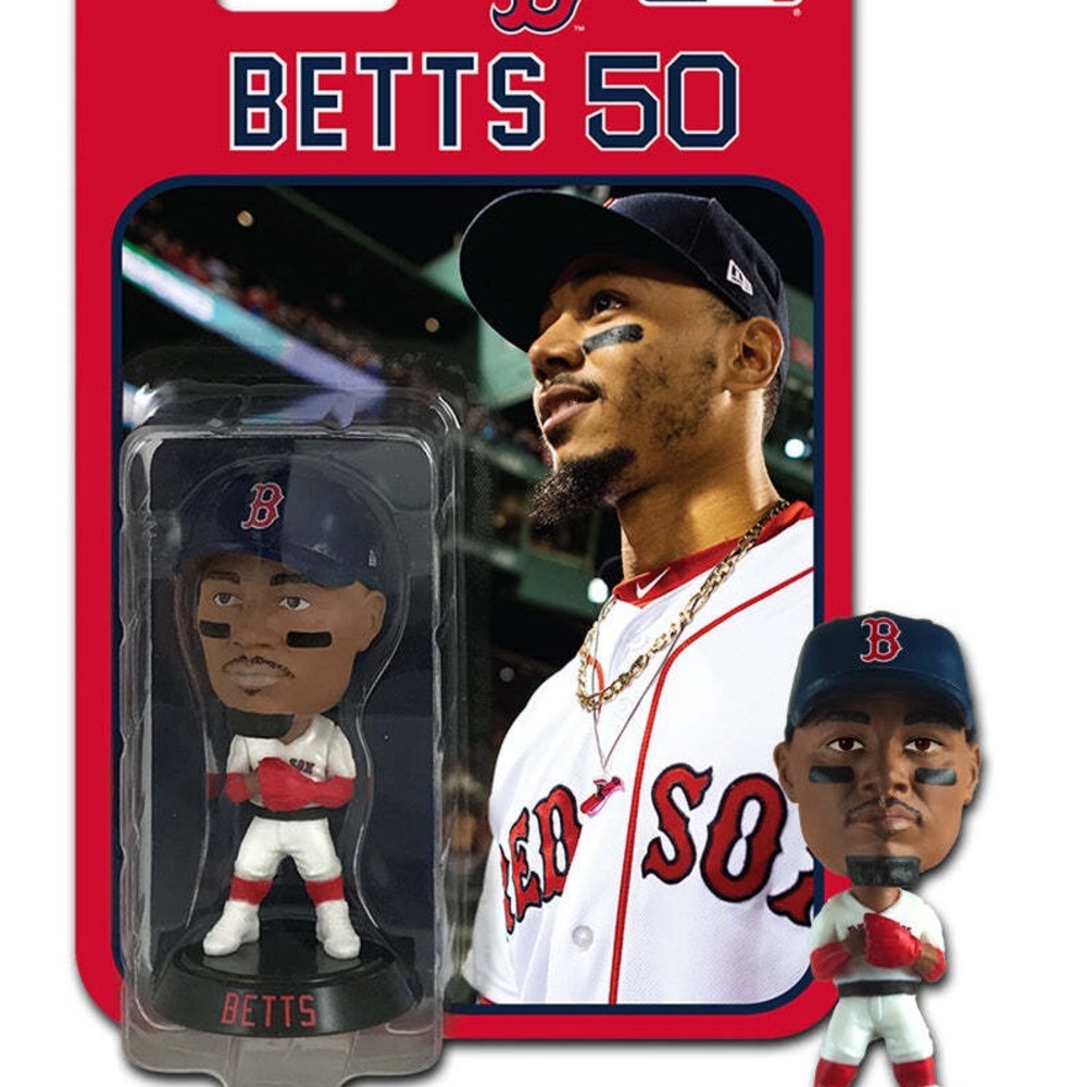 Mookie Betts Red Sox Bobblehead Figure